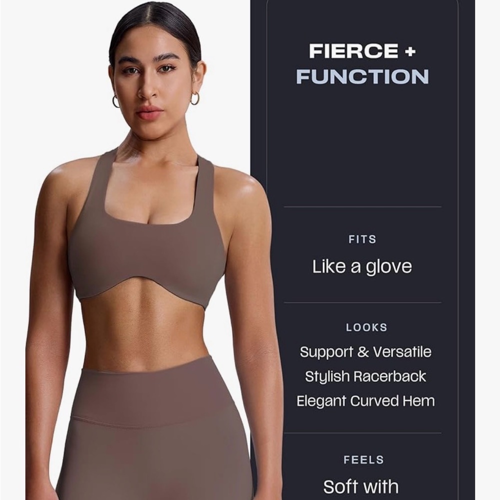 3PK Amazon Aoxjox Sport Bra